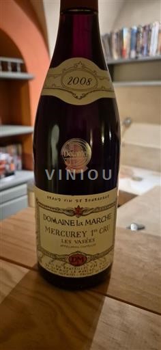 Burgundija Mercurey Premier Cru Domaine La Marche Les Vasées 2008