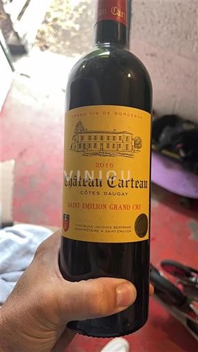 Burdeos Saint-Émilion Gran Cru Grand Cru Château Carteau Côtes Daugay 2015