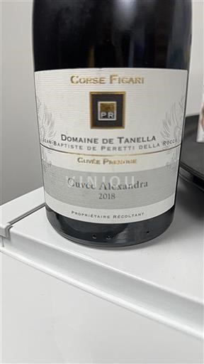 Corsica Niet gespecificeerd Domaine Tanella Alexandra 2018