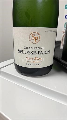 Champaña Champán Grand Cru Selosse-Pajon Sacre Blanc Sin añada