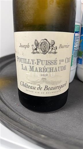 Burgund Pouilly-fuissé Premier Cru Château Beauregard La Maréchaude 2020