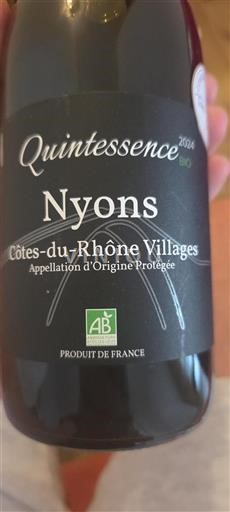 Rhône-dalen Côtes-du-Rhône-Villages Quintessence 2024