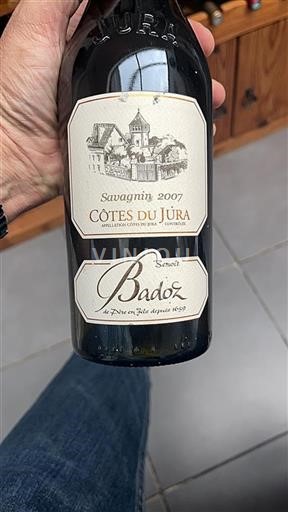 Jura Côtes-du-jura Badoz Savagnin 2007