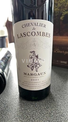 Bordéus Margaux Château Lascombes Chevalier de Lascombes 2021