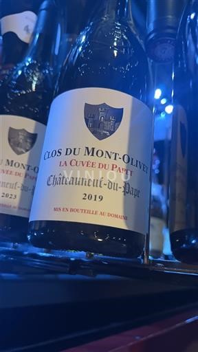 Vallée du Rhône Châteauneuf-du-pape Clos du Mont-Olivet La du Papet 2019