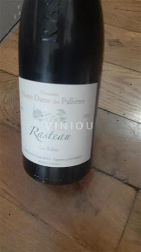 Valle del Ródano Rasteau Notre Dame des Pallières Les Ribes 2018