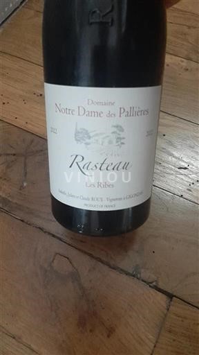 Valle del Ródano Rasteau Domaine Notre Dame des Pallières Les Ribes 2022