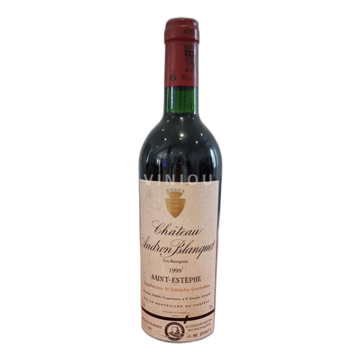 Bordeaux Saint-Estèphe Château Andron Blanquet 1999