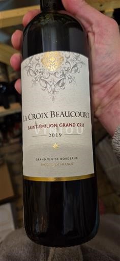Bordeaux Saint-Émilion Grand Cru Grand Cru La Croix Beaucourt 2019