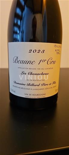 Burgundsko Nespecifikováno Premier Cru Domaine Billard Père et Fils Les Chouacheux 2023