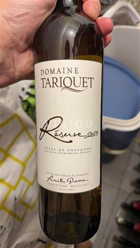 Jihozápad Côtes de Gascogne Domaine Tariquet Réserve 2023