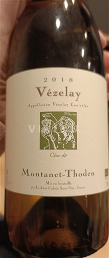 Bourgondië Volnay Montanet-Thoden Clos du 2018