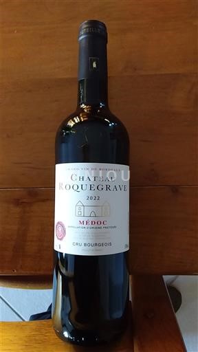 Bordeaux Médoc Cru Bourgeois Château Roquegrave 2022
