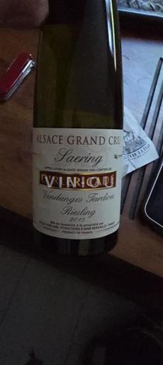 Alsace Määrittelemätön Grand Cru Dirler-Cadé Vendanges Tardives 2015