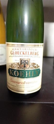 Alzacija Ni doloceno Grand Cru Koehly Gewurztraminer 2020