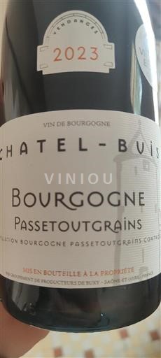 Bourgogne Bourgogne-passetoutgrain Chatel-Buis 2023