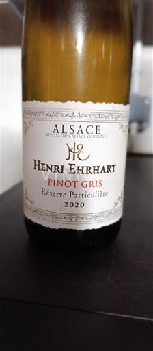 Alsace Grand Cru Henri Ehrhart Réserve Particulière 2020