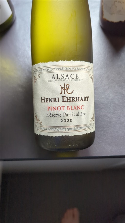 Alsace Grand Cru Henri Ehrhart Réserve Particulière 2020