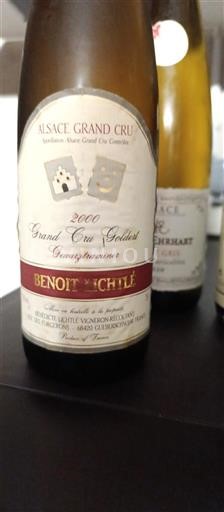 Alsace Alsace Grand Cru Grand Cru Château Benoît Lichtlé Goldert Gewurztraminer 2000