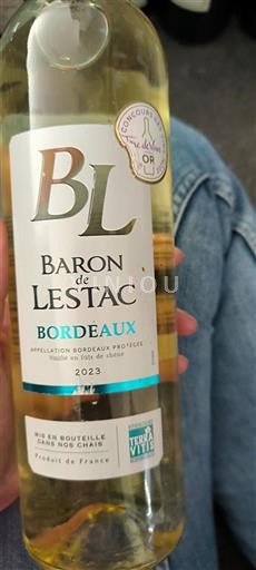 Burdeos Bordeaux Baron de Lestac 2023