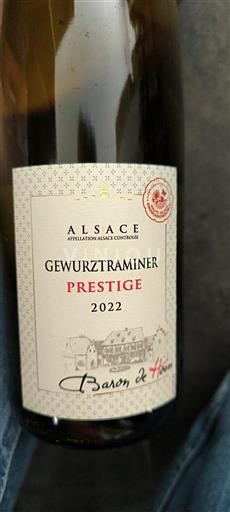 Alsace Baron de Hoen Prestige 2022