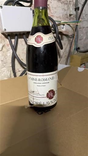Burgundi Vosne-Romanée Honoré Lavigne 1976