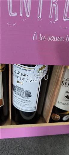Bordeaux Bordeaux supérieur Château Gignac de Tizac 2021