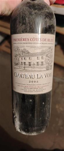 Bordeaux Ni doloceno Château La Voie 2005