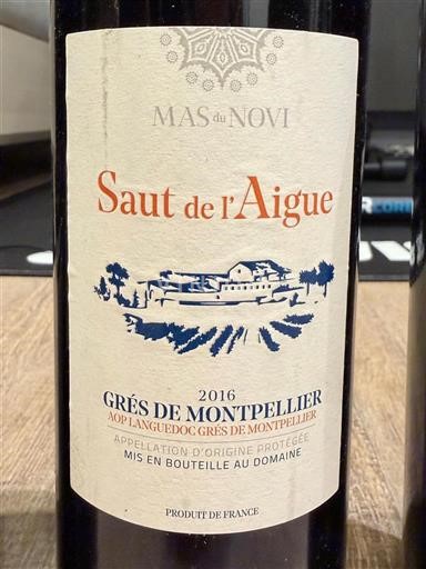 Langvedok Grès de Montpellier Mas du Novi Saut de l'Aigue 2016