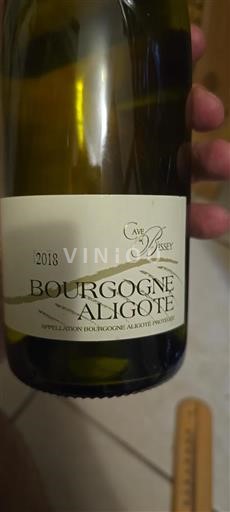 Borgoña Borgoña-Aligoté Cave de Bissey 2018