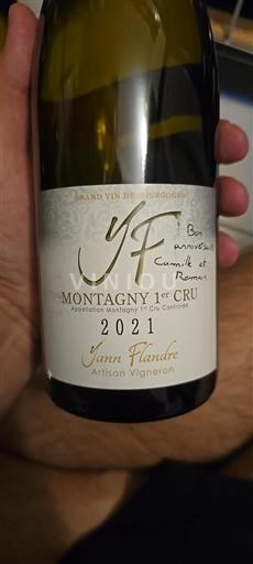 Burgundi Määrittelemätön Premier Cru Yann Flandre 2021