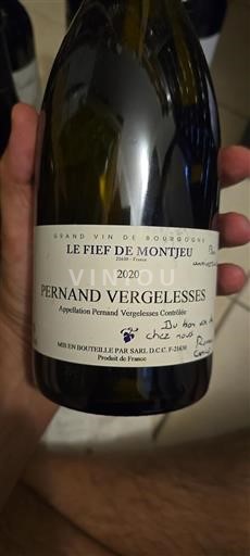 Burgundija Pernand-Vergelesses Le Fief de Montjeu 2020