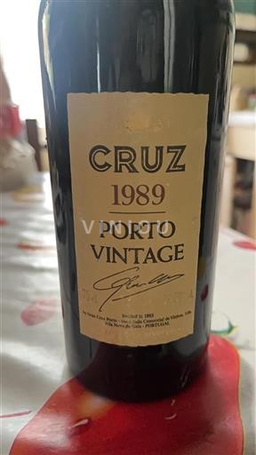 Portogallo Porto Cruz Porto Vintage 1989