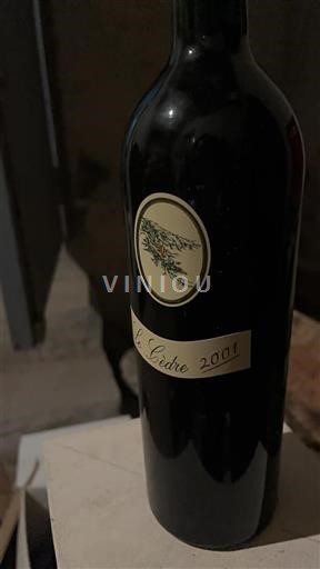 Sud-Ovest Cahors Château Cèdre Le Cèdre 2001