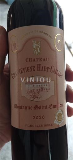 Bordeaux Montagne-Saint-Émilion Château Chantevigne Haut-Caillou Prestige 2020