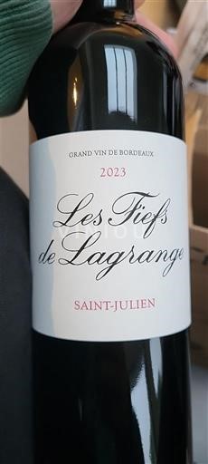 Bordeaux Saint-Julien Grand Cru Château Lagrange Les Fiefs de Lagrange 2023