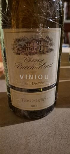 Languedoc Nespecifikováno Château Puech-Haut Tête de Bélier 2016