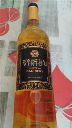 Sydväst Monbazillac Château Barriere Icke årgångsbetecknad
