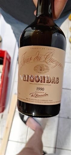 Rhône-dalen Gigondas Tour du Queyron 1990