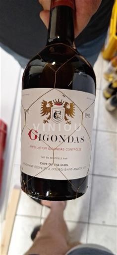 Vallée du Rhône Gigondas Cave du Val Clos 1995