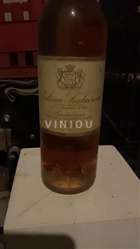 Burdeos Sauternes Premier Cru Château Suduiraut 1988