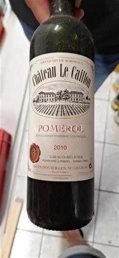 Burdeos Pomerol Château Le Caillou 2010