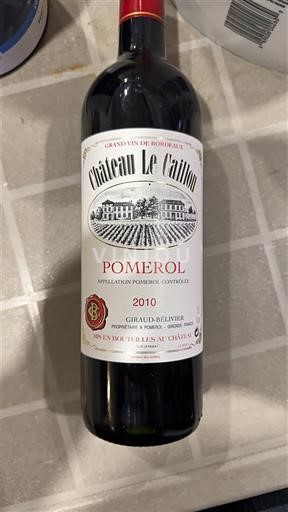 Bordeaux Pomerol Château Le Caillou 2010