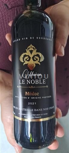 Bordéus Médoc Le Noble 2021