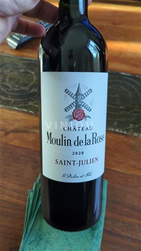Bordeaux Saint-Julien Château Moulin de la Rose 2020