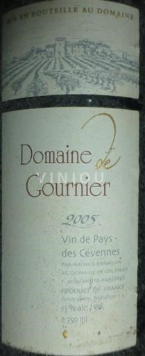 Languedoc Ikke specificeret Domaine Gournier 2005