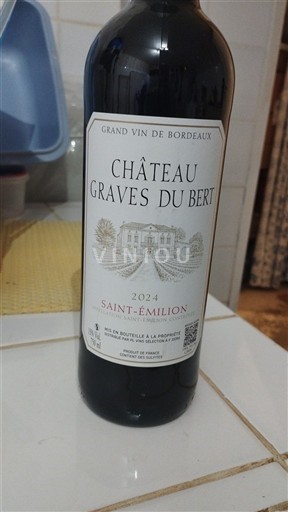 Bordeaux Saint-Émilion Grand Cru Château Graves du Bert 2024