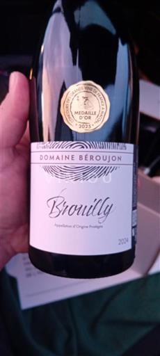 Beaujolais Brouilly Domaine Béroujon 2024