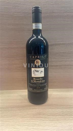 Tuscany Brunello di Montalcino Caprili 2018