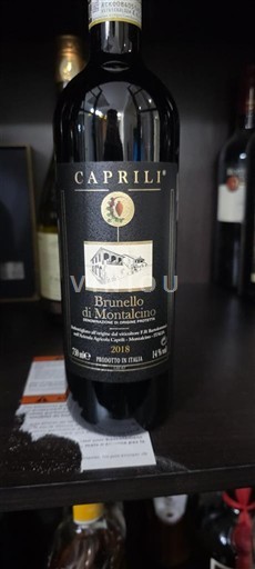 Toscana Brunello di Montalcino Caprili 2018